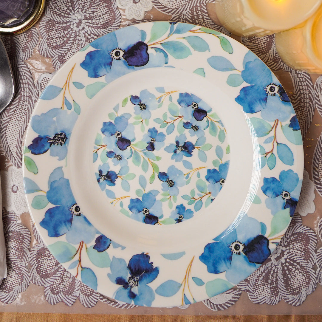 Sea of Blue Quarter Plates