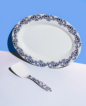 Azure Blossom Dinner Set - Patex Studios