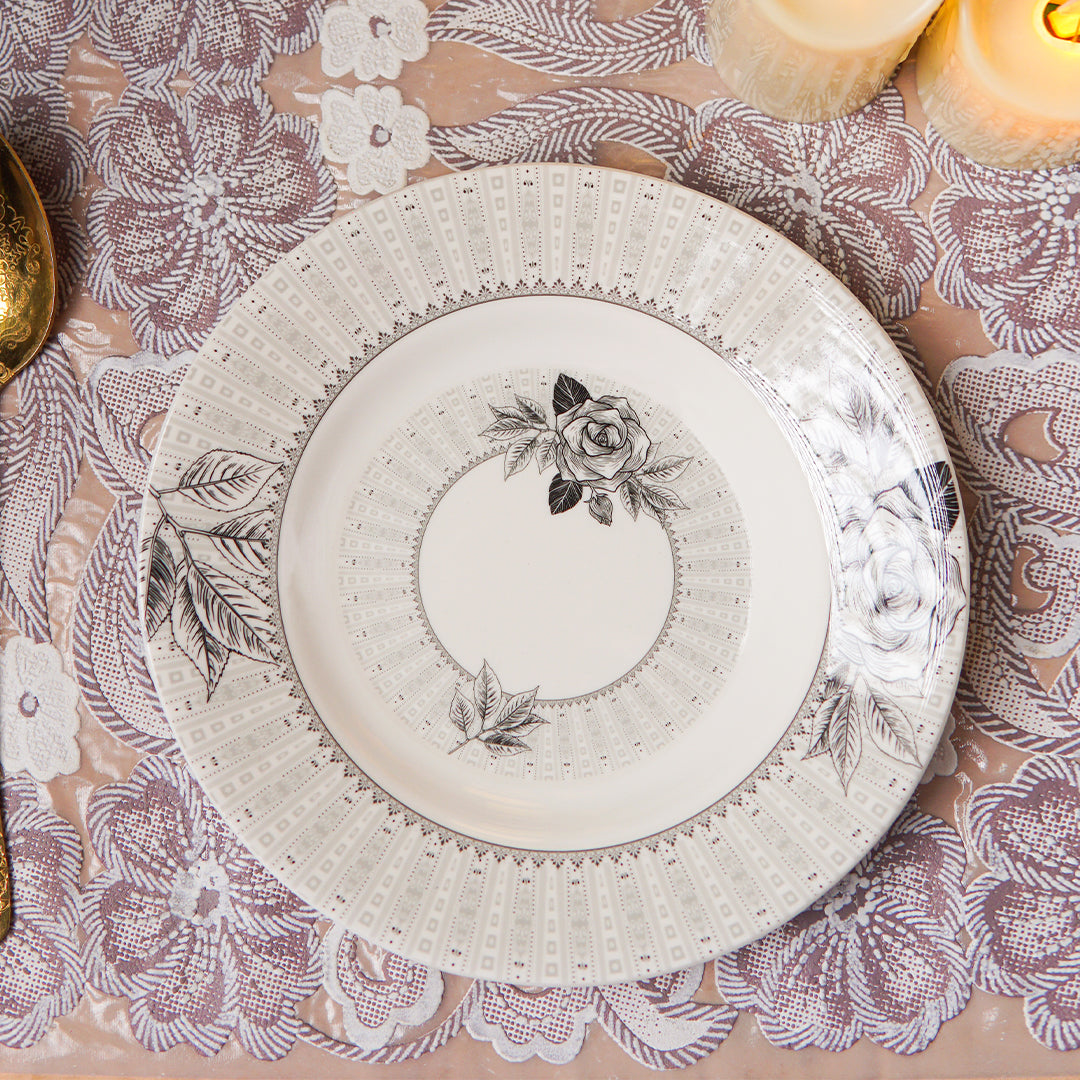 Shadow Bloom Quarter Plates