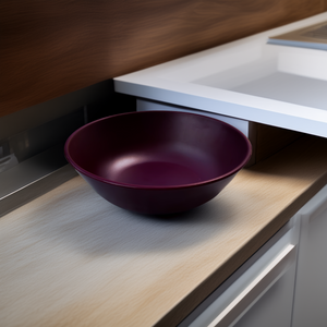 Red Melamine Open Bowls - Patex Studios