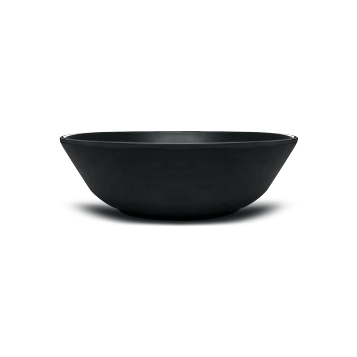 Black Melamine Open Bowls - Patex Studios