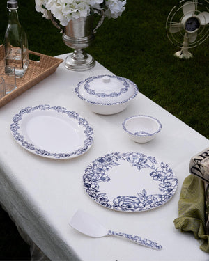 Azure Blossom Dinner Set - Patex Studios