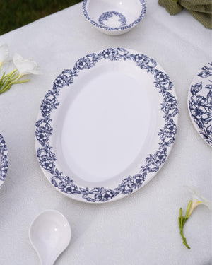Azure Blossom Dinner Set - Patex Studios