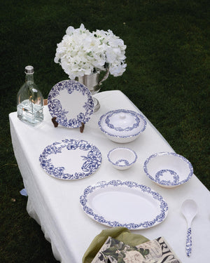 Azure Blossom Dinner Set - Patex Studios