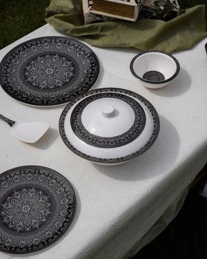 Noir Chic Dinner Set - Patex Studios