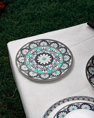 Ebony Symphony Dinner Set - Patex Studios