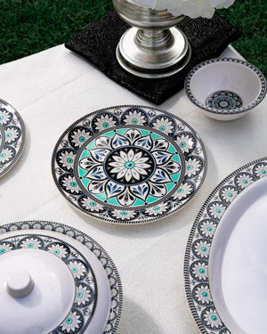 Ebony Symphony Dinner Set - Patex Studios