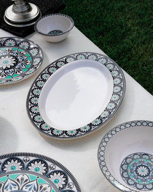 Ebony Symphony Dinner Set - Patex Studios