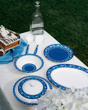 Azure Bliss Dinner Set - Patex Studios