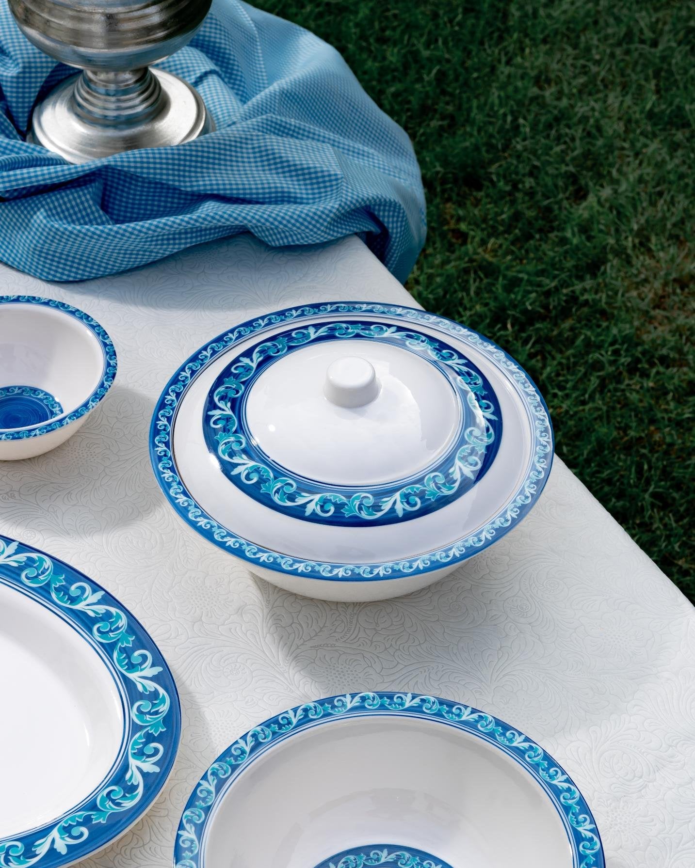 Azure Bliss Dinner Set - Patex Studios