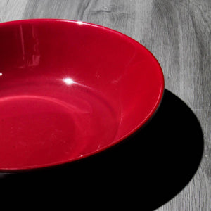 Red Melamine Open Bowls - Patex Studios