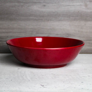 Red Melamine Open Bowls - Patex Studios