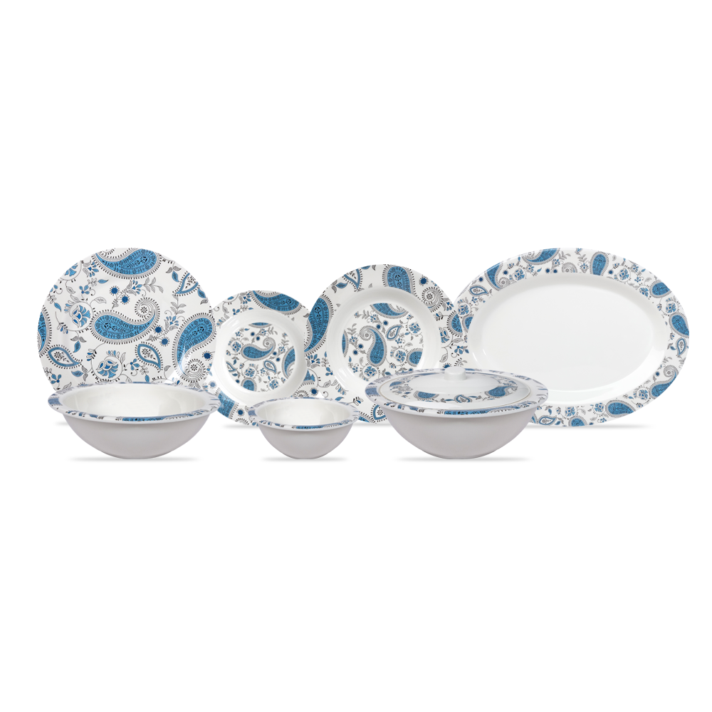 Indigo Drift Dinner Set
