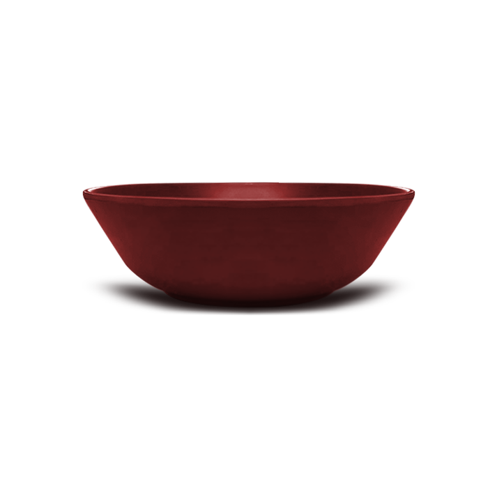 Red Melamine Open Bowls - Patex Studios