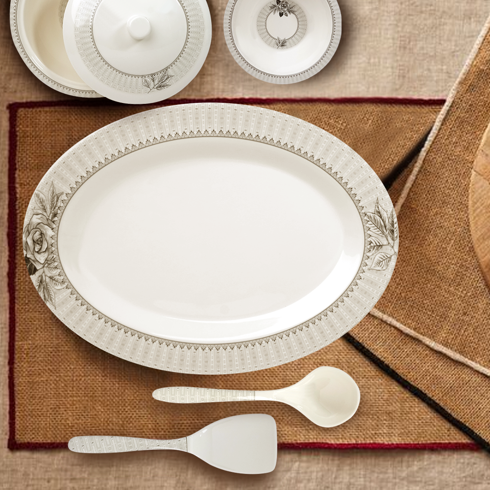 Shadow Bloom Dinner Set