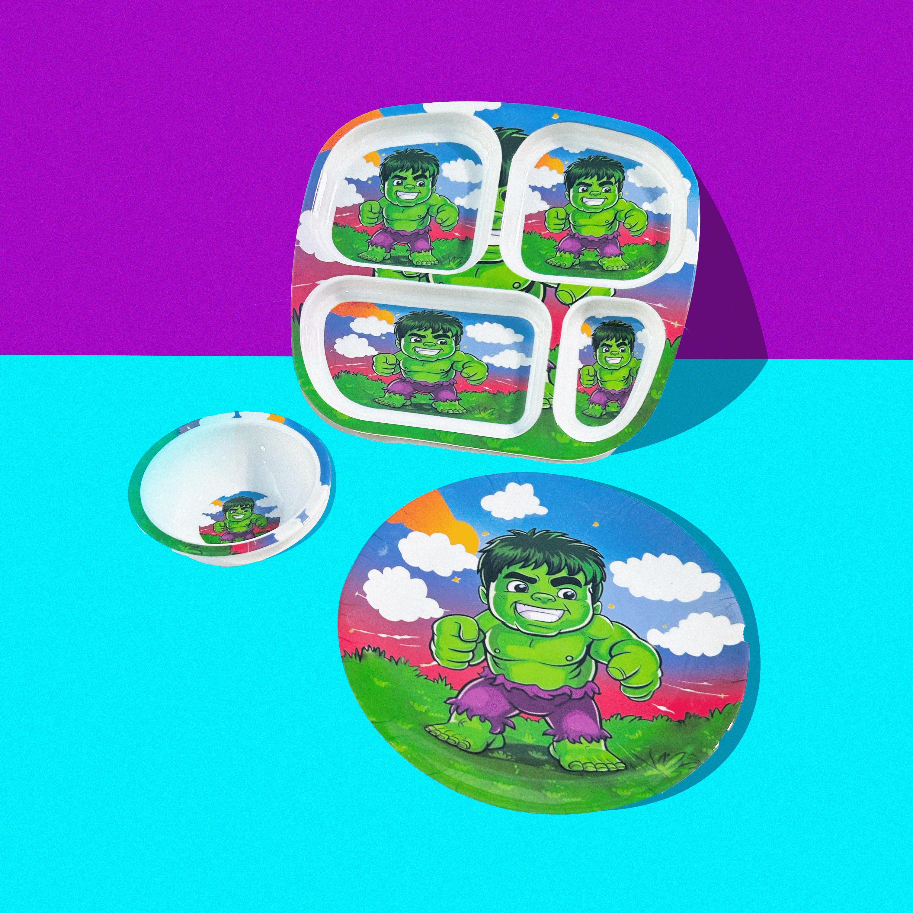 Hulk Power Dining Set - Patex Studios