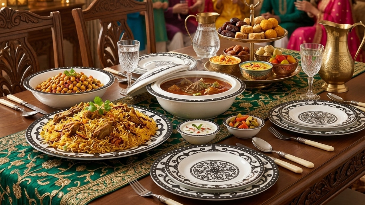 Why a Melamine Dinner Set Is a Must-Have for Eid Hosting