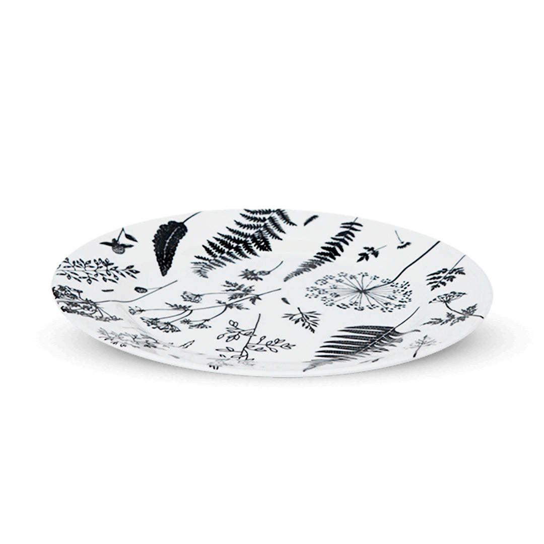 Midnight Fern Rice Plate