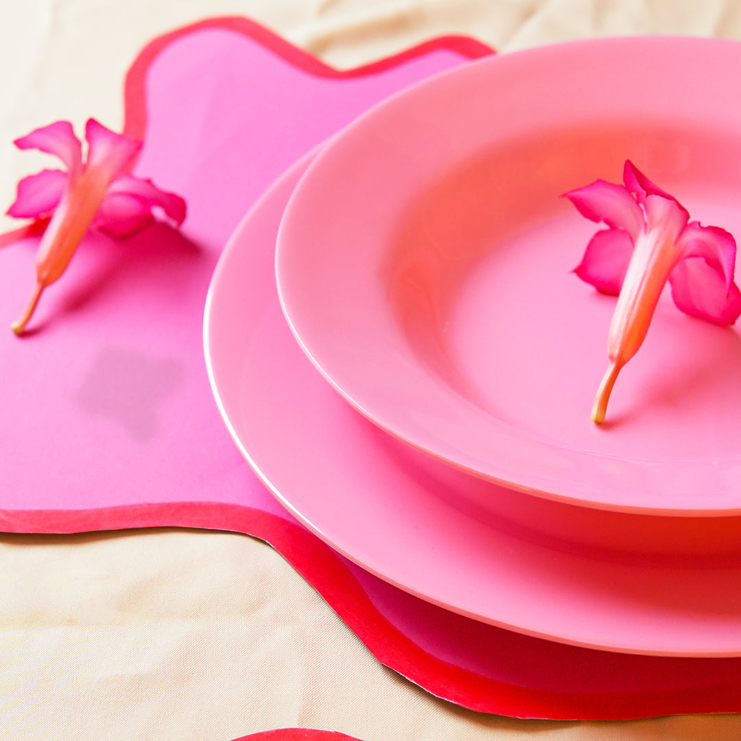 Candy Pink Deep Plate