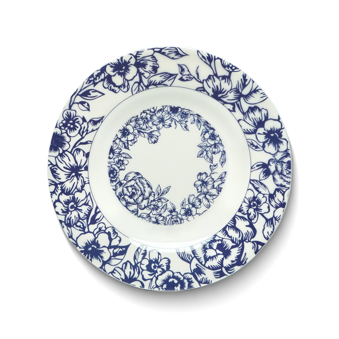Black Melamine Quarter Plates