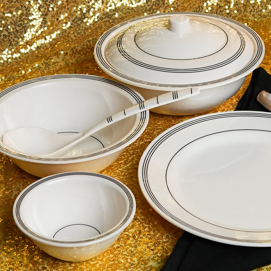 Chroma Stripes Dinner Set